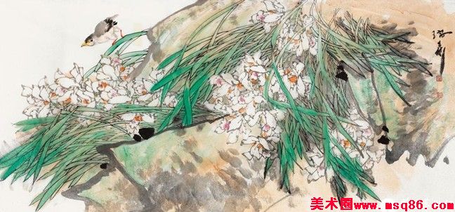 吉瑞森：“生命力”的倾述——吉瑞森花鸟画品读