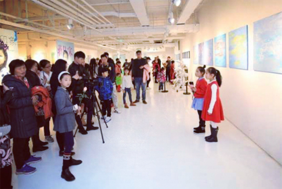 乐涂7周年“七”许未来儿童视觉艺术展在京开幕