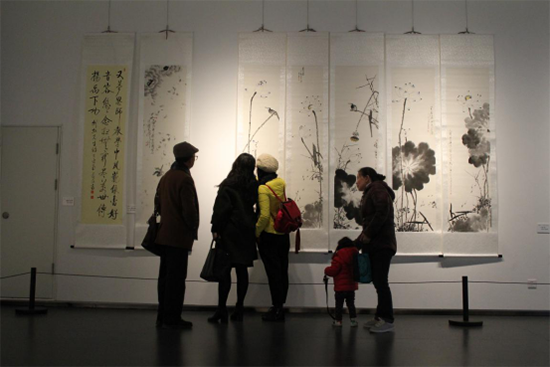 蔡茂友水墨作品展在苏州举行