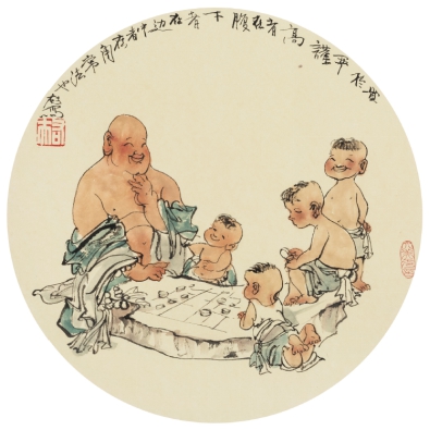 卢右夫教授与王培安先生书画联展