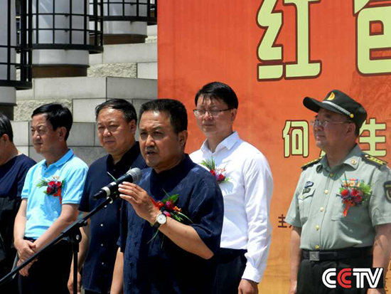 何永生回乡汇报展在延安开幕