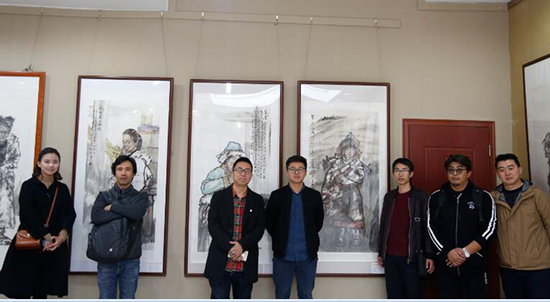 任祚旺国画作品在甘肃美术馆展出