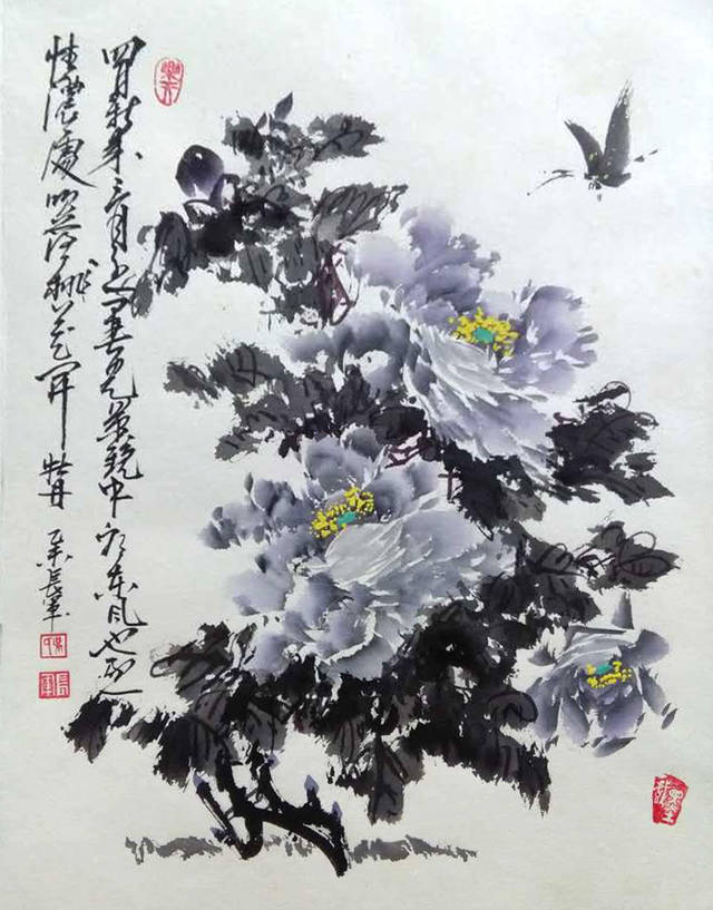 “一丛深花色 十户中人赋”吴长军牡丹作品展